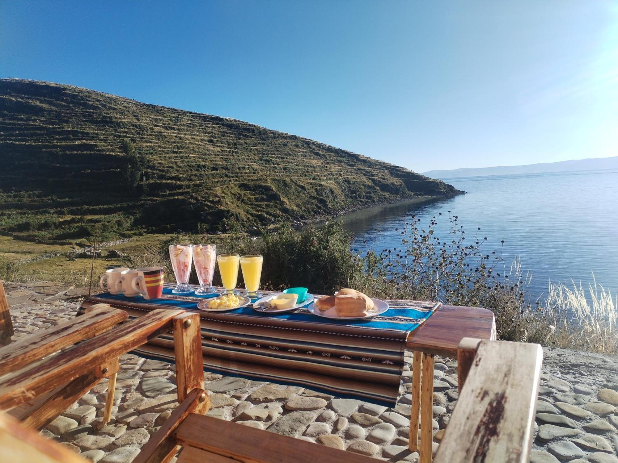 Ecolodge Inti Wata Comunidad Challapampa 外观 照片